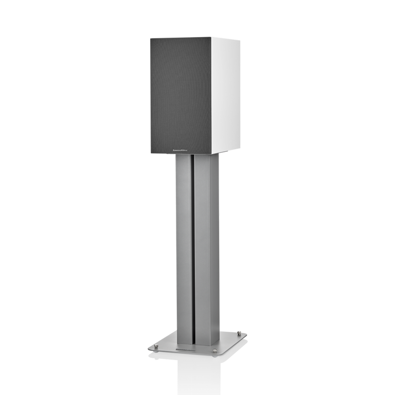 606 S3 - White side front covered woofer view