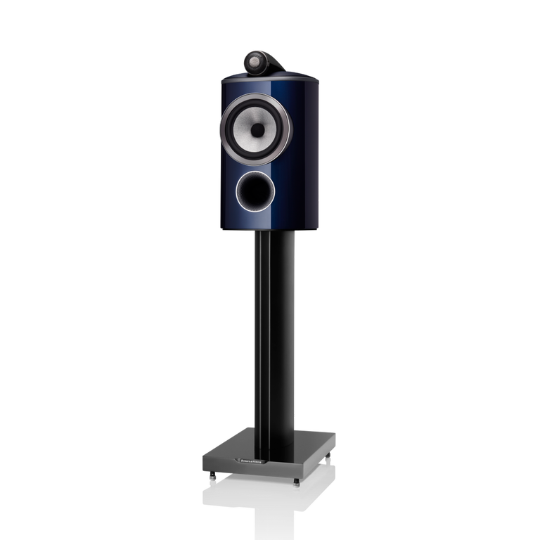 805 D4 Signature - Midnight Blue Metallic side front view
